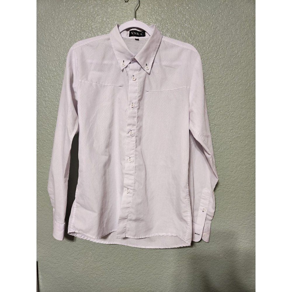 Mens white professional button up shirt xxl vska